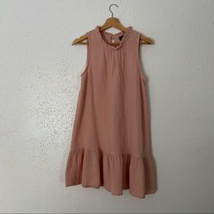 LIKE NEW Ronni Nicole Dress | Sleeveless | Pink | Ruffle | SMALL